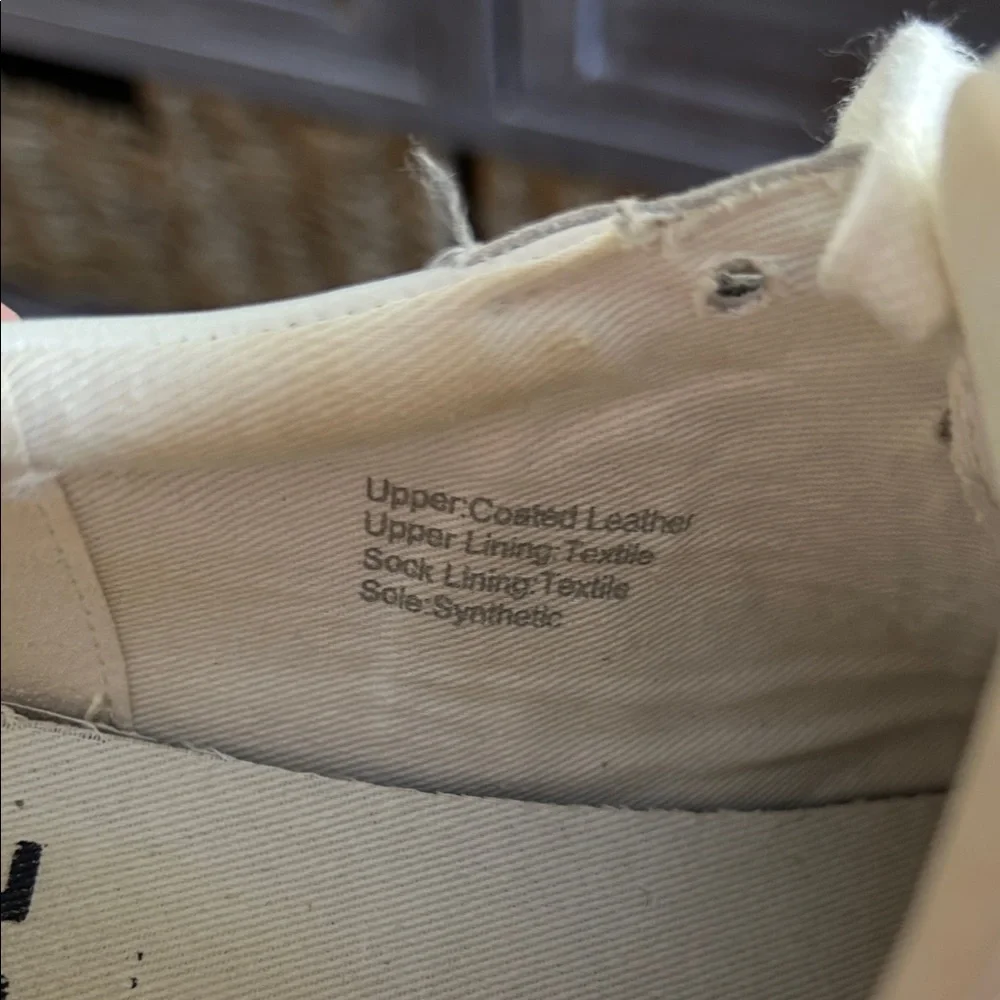 Madewell Cream Lace-Up Court Sneakers - Picture 7 of 7